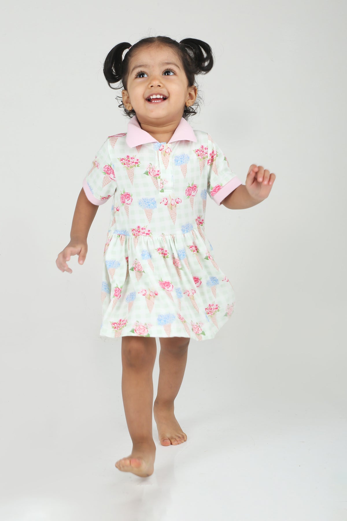 Sweet Pea Hydrangea Dress