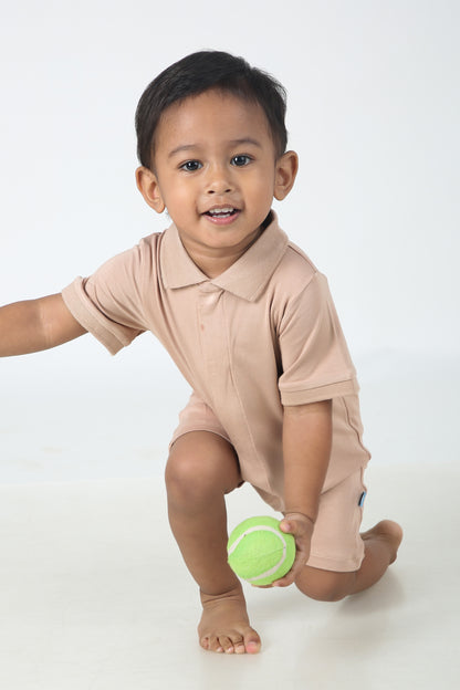 Solid Chocolate Fondant Romper