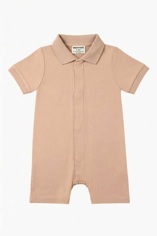 Solid Chocolate Fondant Romper