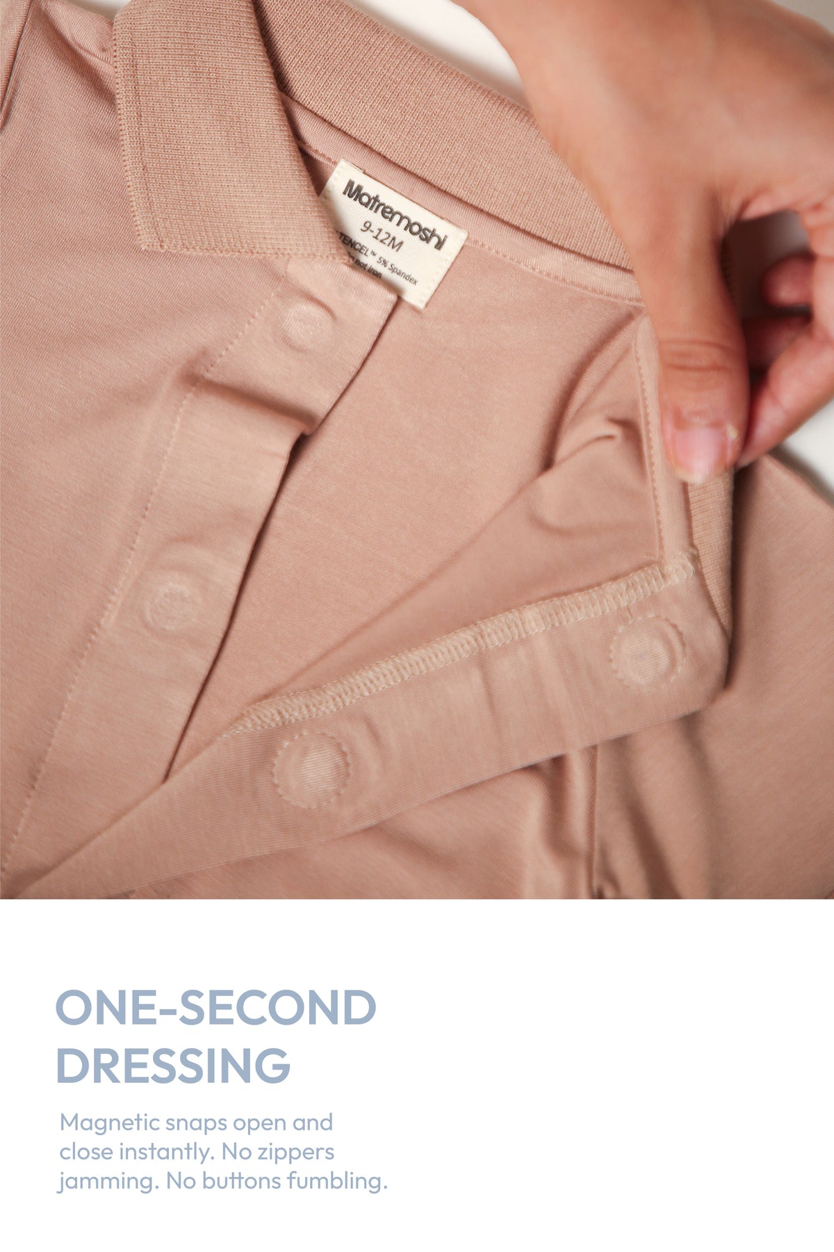 Solid Chocolate Fondant Romper