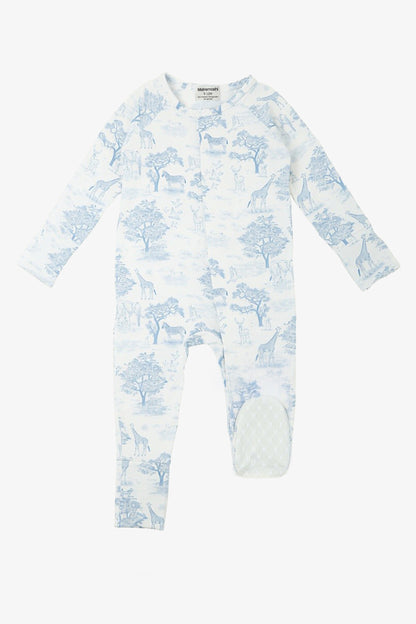 Maison Bleu Toile Convertible Footie