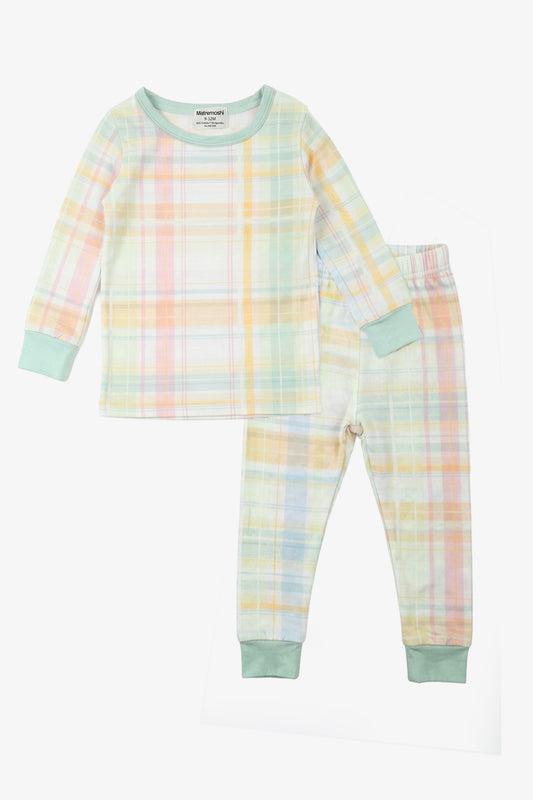 Sunday Brunch Plaid Lounge Set