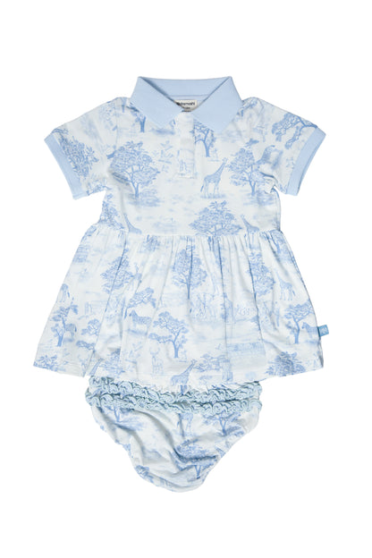 Maison Bleu Toile Dress