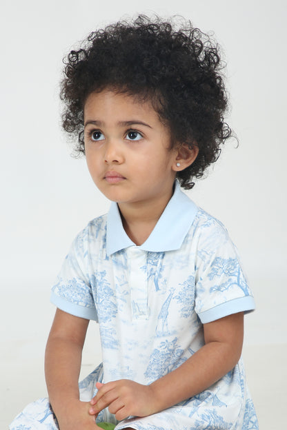 Maison Bleu Toile Dress