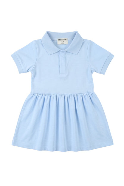 Solid Powder Blue Dress