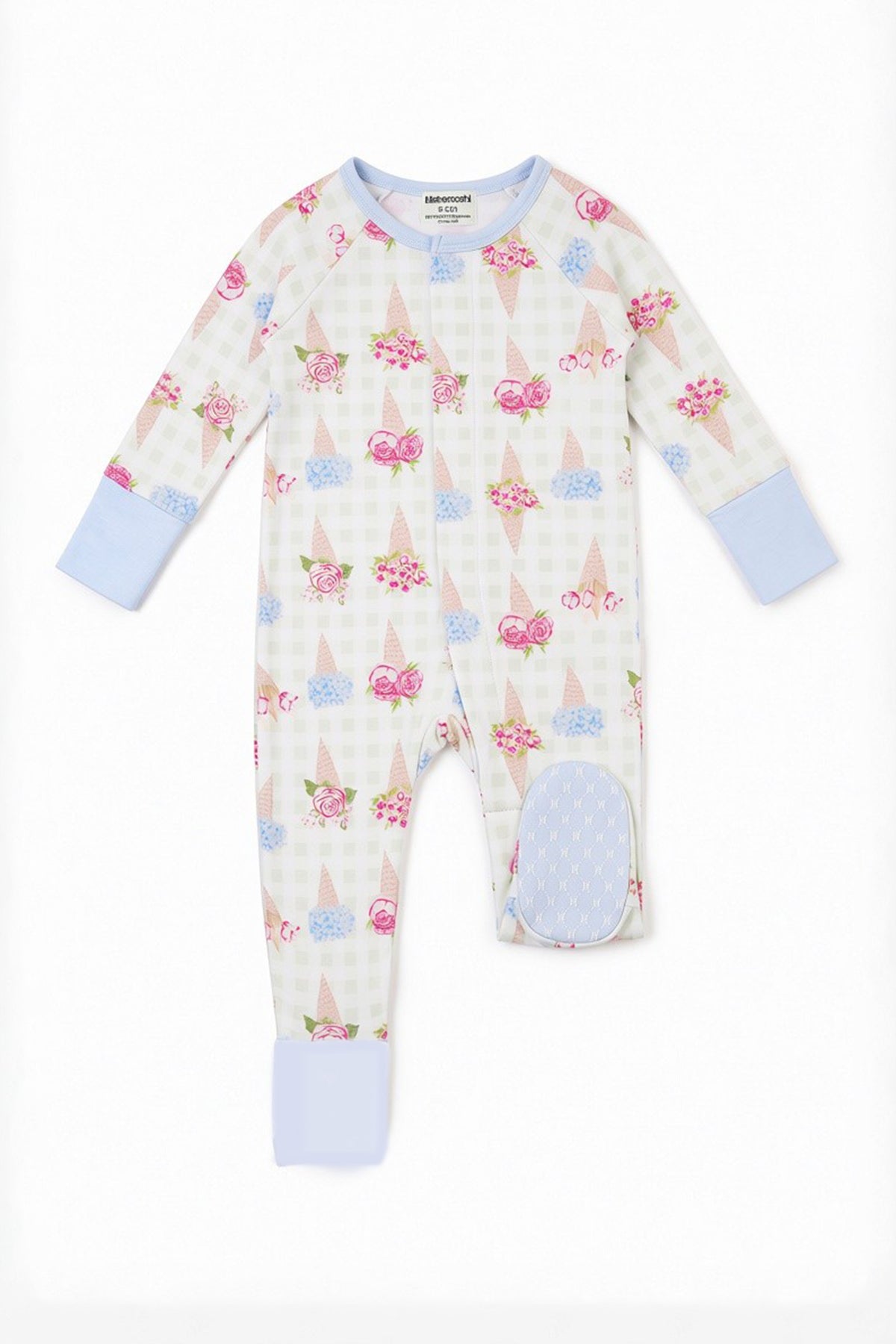 Sweet Pea Hydrangea Convertible Footie