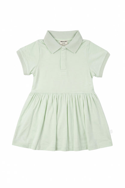 Solid Light Green Dress